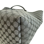 Gucci Hacker Project Large Shoulder Tote Sherry Line BB Pattern Black — view 4