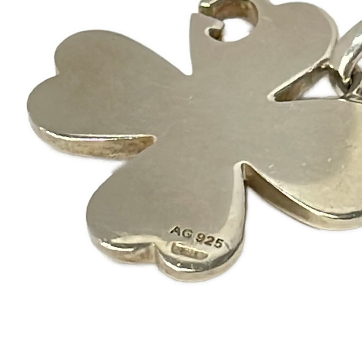 Gucci Necklace Silver Clover — view 6