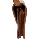 Celine Shoulder Bag Macadam Print Triomphe Brown — view 3