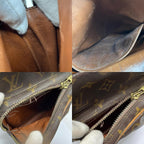 Louis Vuitton Shoulder Bag Amazon Monogram Zipper Tear Brown — view 8