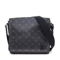 Louis Vuitton Shoulder Bag District PM Monogram Eclipse Canvas Leather