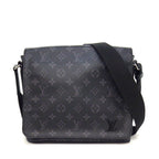 Louis Vuitton Shoulder Bag District PM Monogram Eclipse Canvas Leather