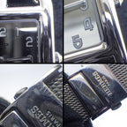 Hermes Watch Capecod Square Silver Mirror Dial Mesh SS Quartz Analog — view 8
