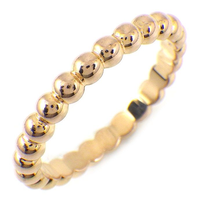 Van Cleef & Arpels Ring Perlee Gold Pearl 18k Pink