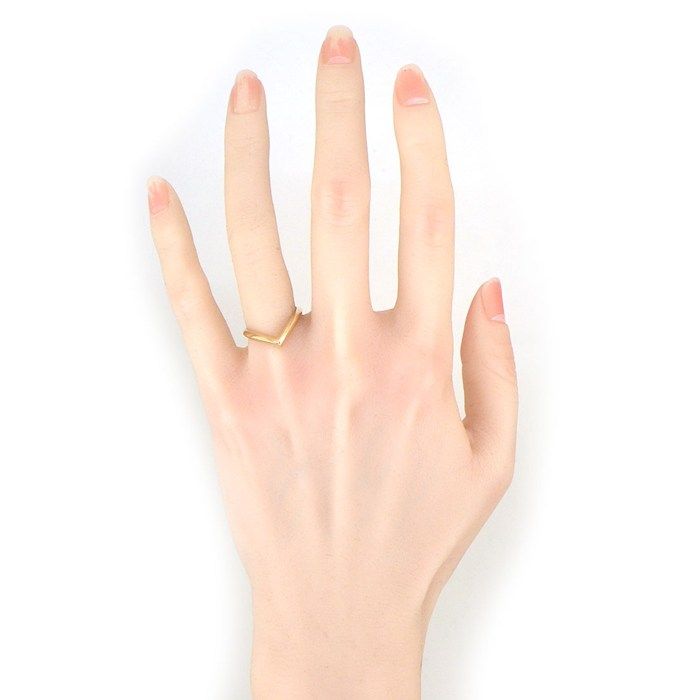 Louis Vuitton Ring LV Point Diamond 18k Pink Gold — view 5