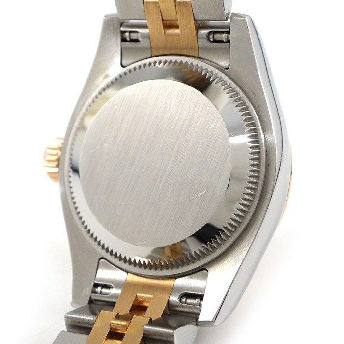 Rolex Watch Datejust Roulett Sunray Pink Dial VI Diamond Roman Index Date 18k — view 4
