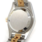 Rolex Watch Datejust Roulett Sunray Pink Dial VI Diamond Roman Index Date 18k — view 4