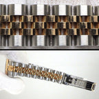 Rolex Watch Datejust Roulett Sunray Pink Dial VI Diamond Roman Index Date 18k — view 9