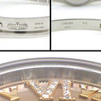 Rolex Watch Datejust Roulett Sunray Pink Dial VI Diamond Roman Index Date 18k — view 5