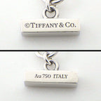 Tiffany & Co Necklace T Two T Circle Turquoise 18k White Gold — view 5