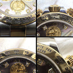 Rolex Watch Cosmograph Daytona Roulett 8 Points Diamond Index Black Shell Dial — view 7