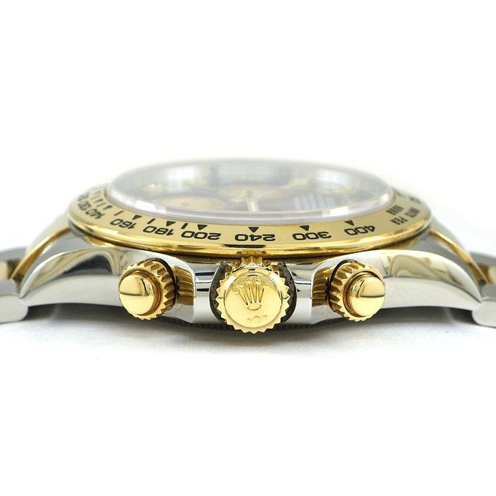 Rolex Watch Cosmograph Daytona Roulett 8 Points Diamond Index Black Shell Dial — view 2