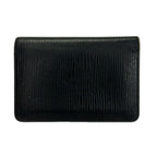 Louis Vuitton Card Case Epi Organizer de Poche Noir Leather