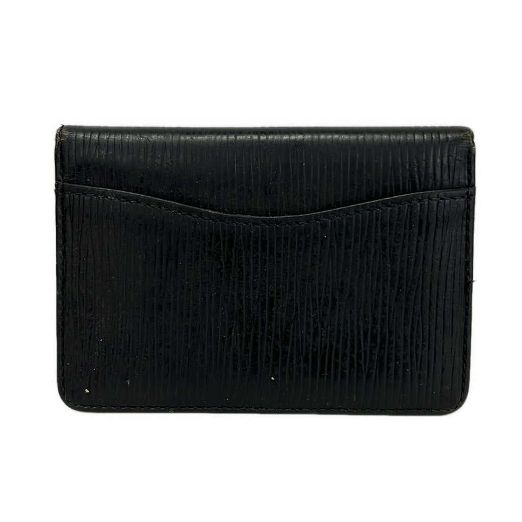 Louis Vuitton Card Case Epi Organizer de Poche Noir Leather — view 2