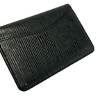 Louis Vuitton Card Case Epi Organizer de Poche Noir Leather — view 6