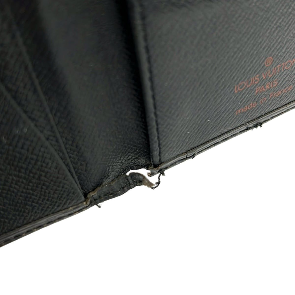 Louis Vuitton Card Case Epi Organizer de Poche Noir Leather — view 9