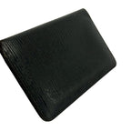 Louis Vuitton Card Case Epi Organizer de Poche Noir Leather — view 5