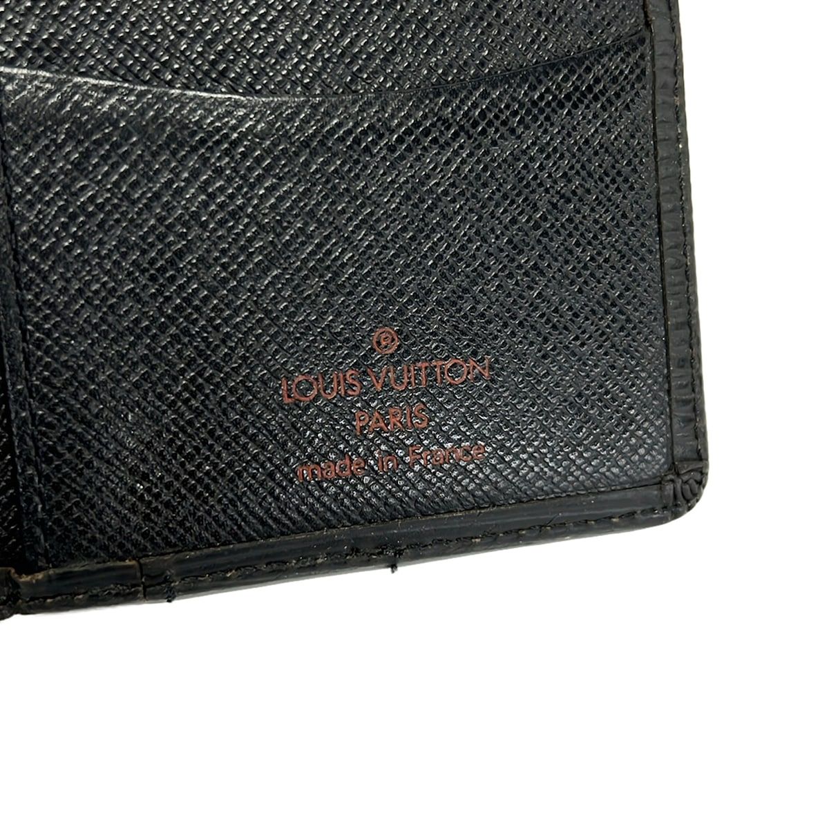 Louis Vuitton Card Case Epi Organizer de Poche Noir Leather — view 4