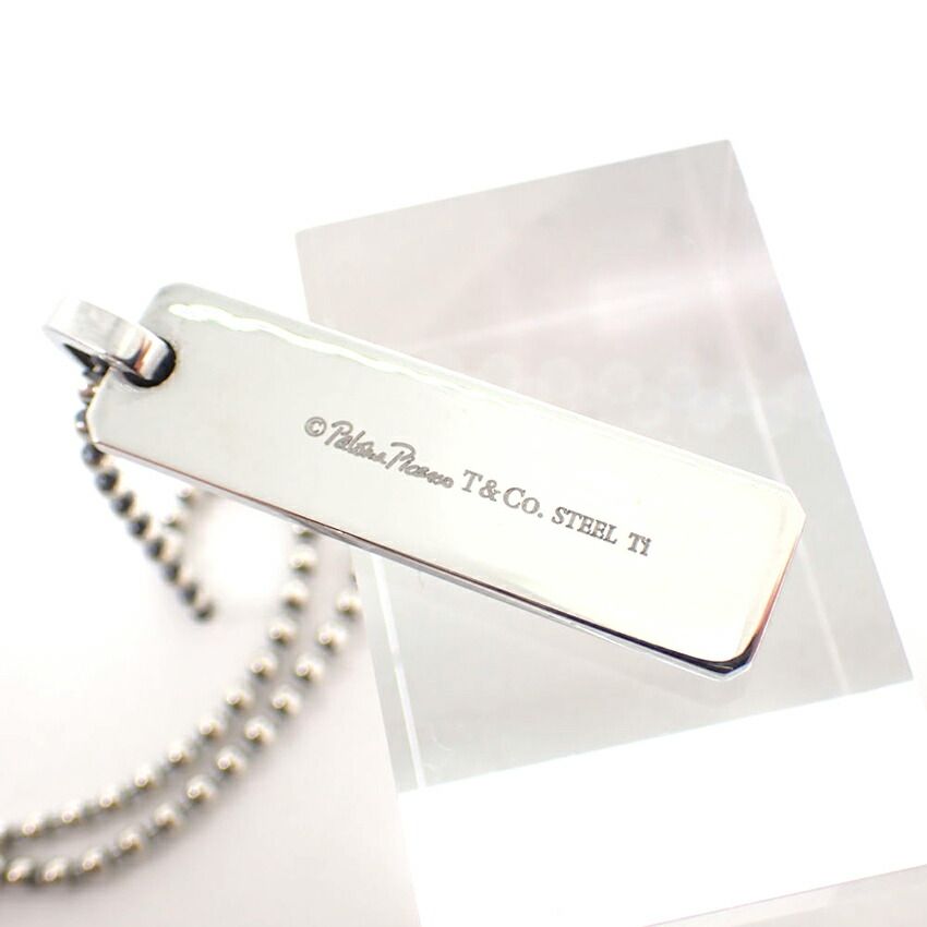 Tiffany & Co Makers 925 Titanium Paloma Picasso Necklace — view 5