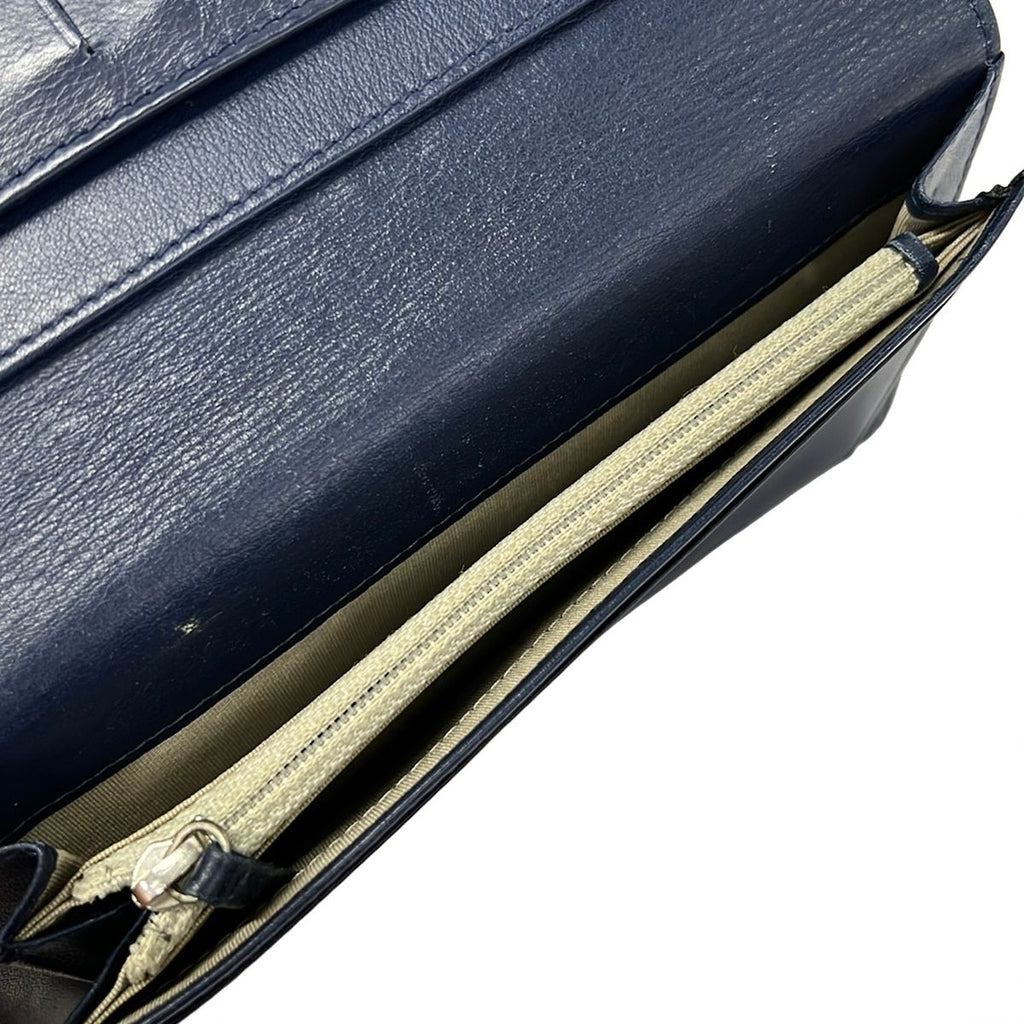 Chanel Wallet Navy — view 4