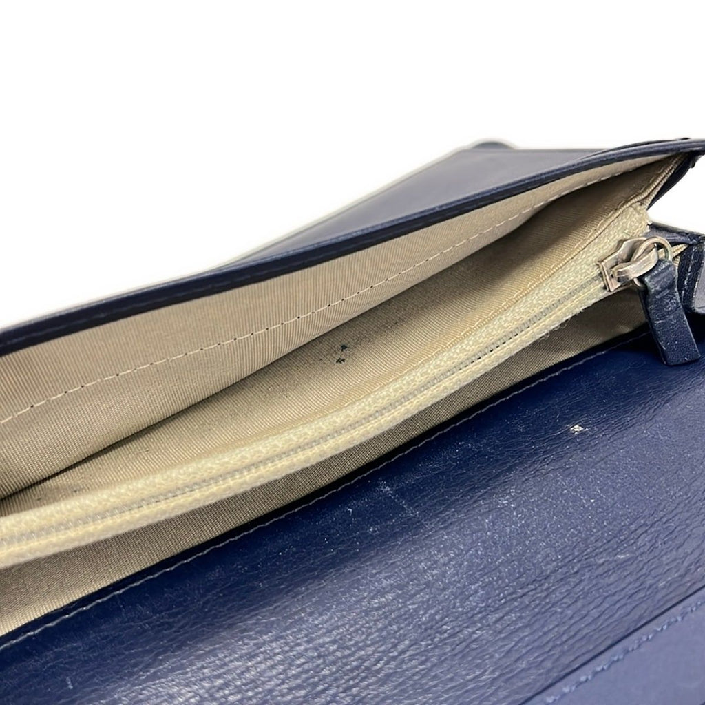 Chanel Wallet Navy — view 8
