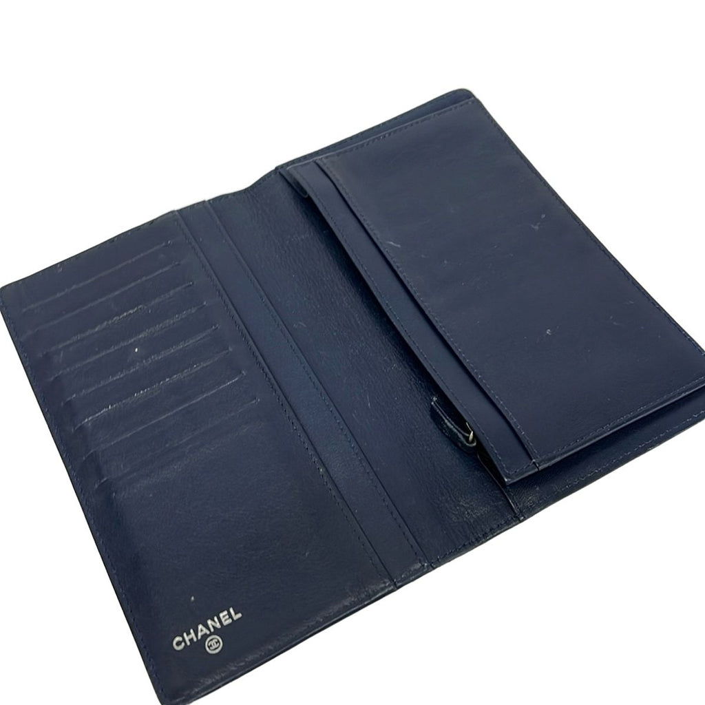 Chanel Wallet Navy — view 3