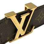 Louis Vuitton Ceinture Initial Monogram Belt Canvas — view 5
