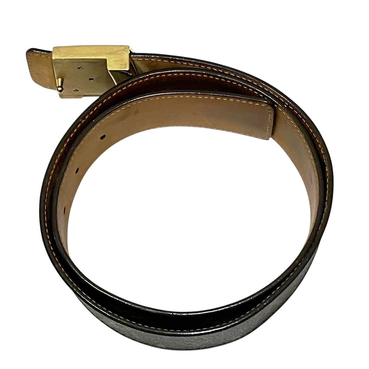 Louis Vuitton Ceinture Initial Monogram Belt Canvas — view 3
