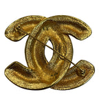 Chanel CC Logo Quilted Brooch — view 2