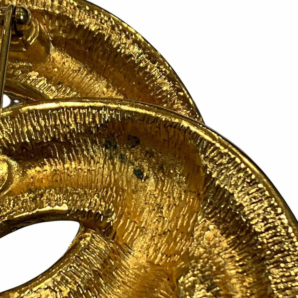 Chanel CC Logo Quilted Brooch — view 7