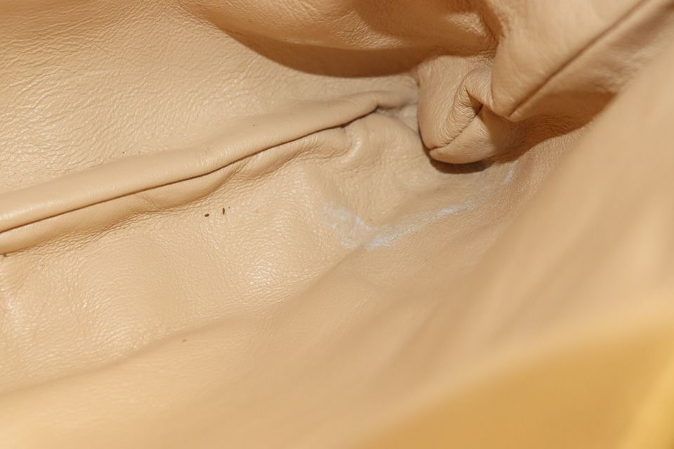 Chanel 10 Line CC Logo Gold Leather Tote — view 7