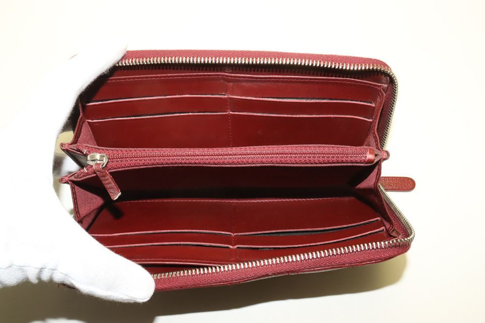 Chanel Quilted Caviar Leather with Silver Zip Around Wallet — view 5