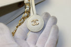 Chanel Quilted GD Leather Chain Tote — view 8