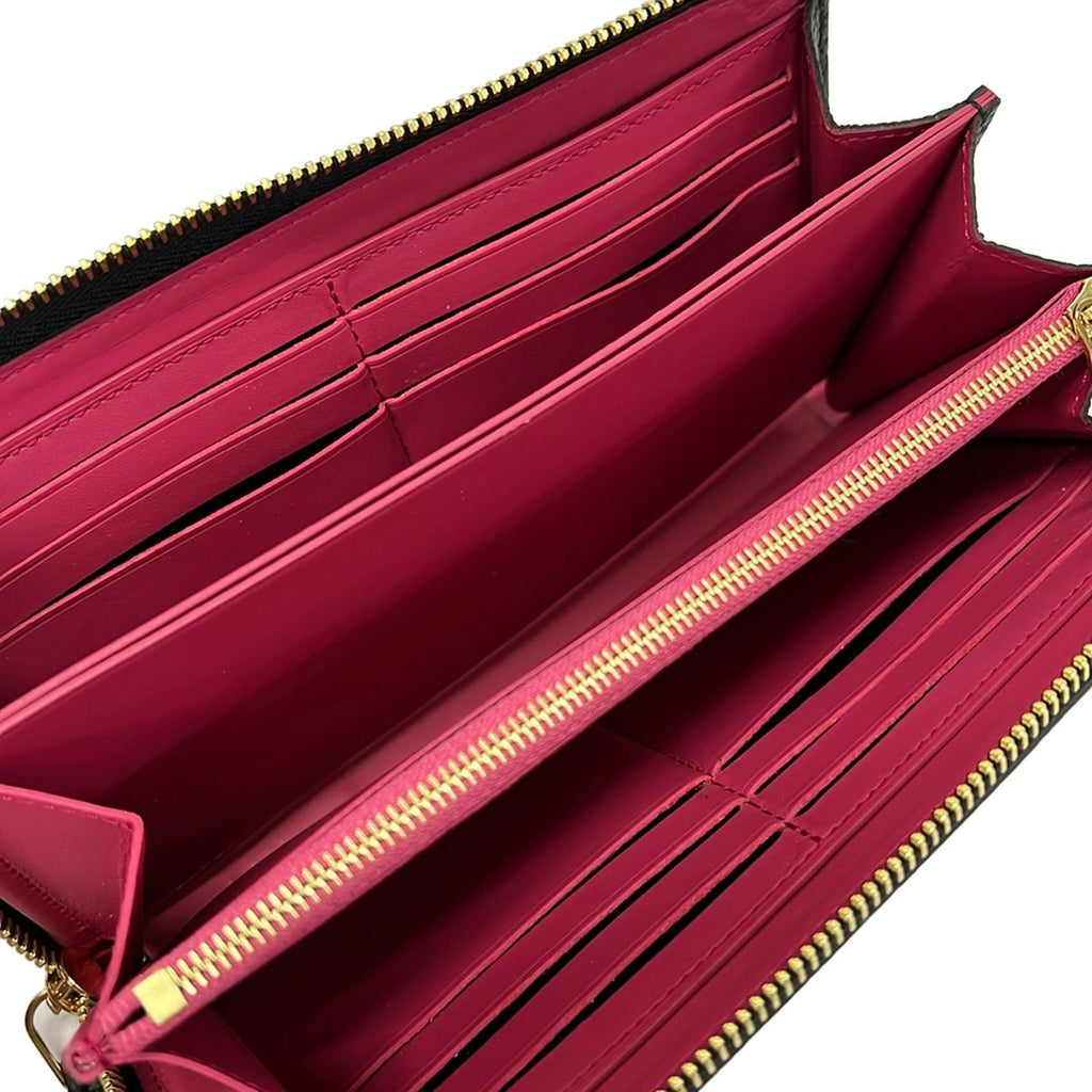 Louis Vuitton Wallet Cuillon Portefeuille Comet Noir Leather — view 3