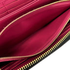 Louis Vuitton Wallet Cuillon Portefeuille Comet Noir Leather — view 4