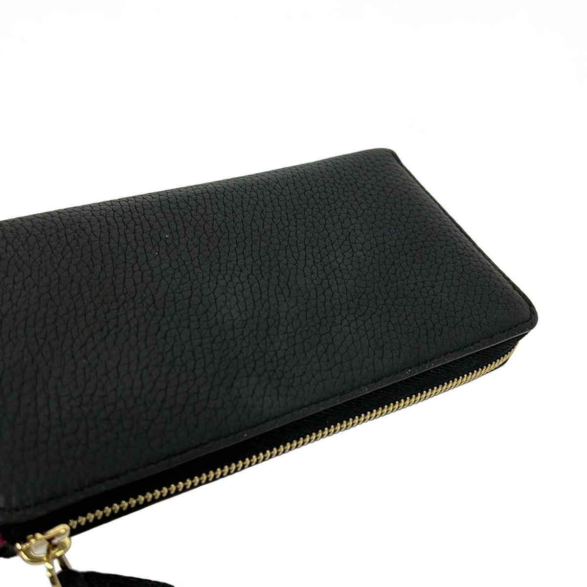Louis Vuitton Wallet Cuillon Portefeuille Comet Noir Leather — view 7