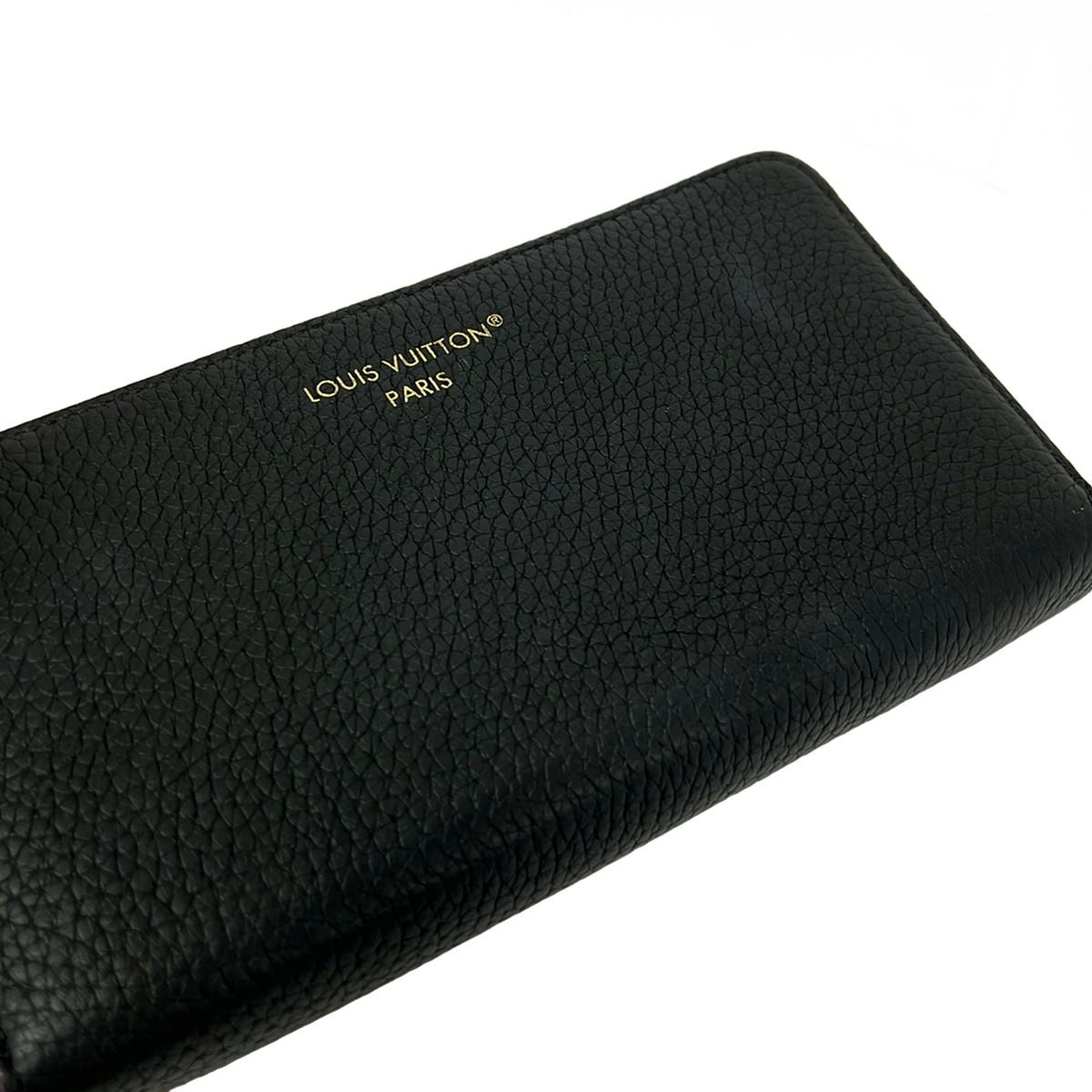 Louis Vuitton Wallet Cuillon Portefeuille Comet Noir Leather — view 6