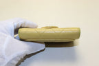 Chanel Quilted GD Leather Trifold Wallet — view 3