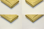 Chanel Quilted GD Leather Trifold Wallet — view 8