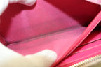 Chanel 24 Camellia GD Leather Zip Around Wallet — view 7