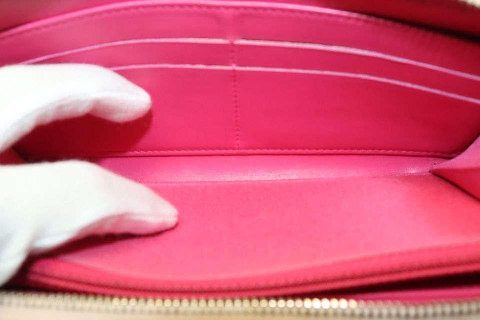 Chanel 24 Camellia GD Leather Zip Around Wallet — view 6