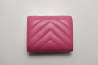 Chanel 27 She Blanc GD Leather Trifold Wallet — view 2