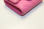 Chanel 27 She Blanc GD Leather Trifold Wallet — view 5