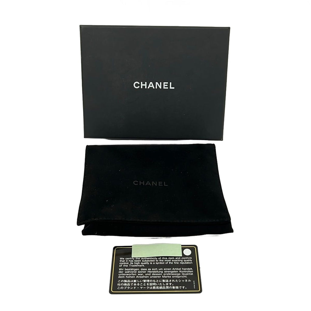 Chanel Trifold Wallet Classic Small Flap Walletmatelasse Pink Gold — view 6