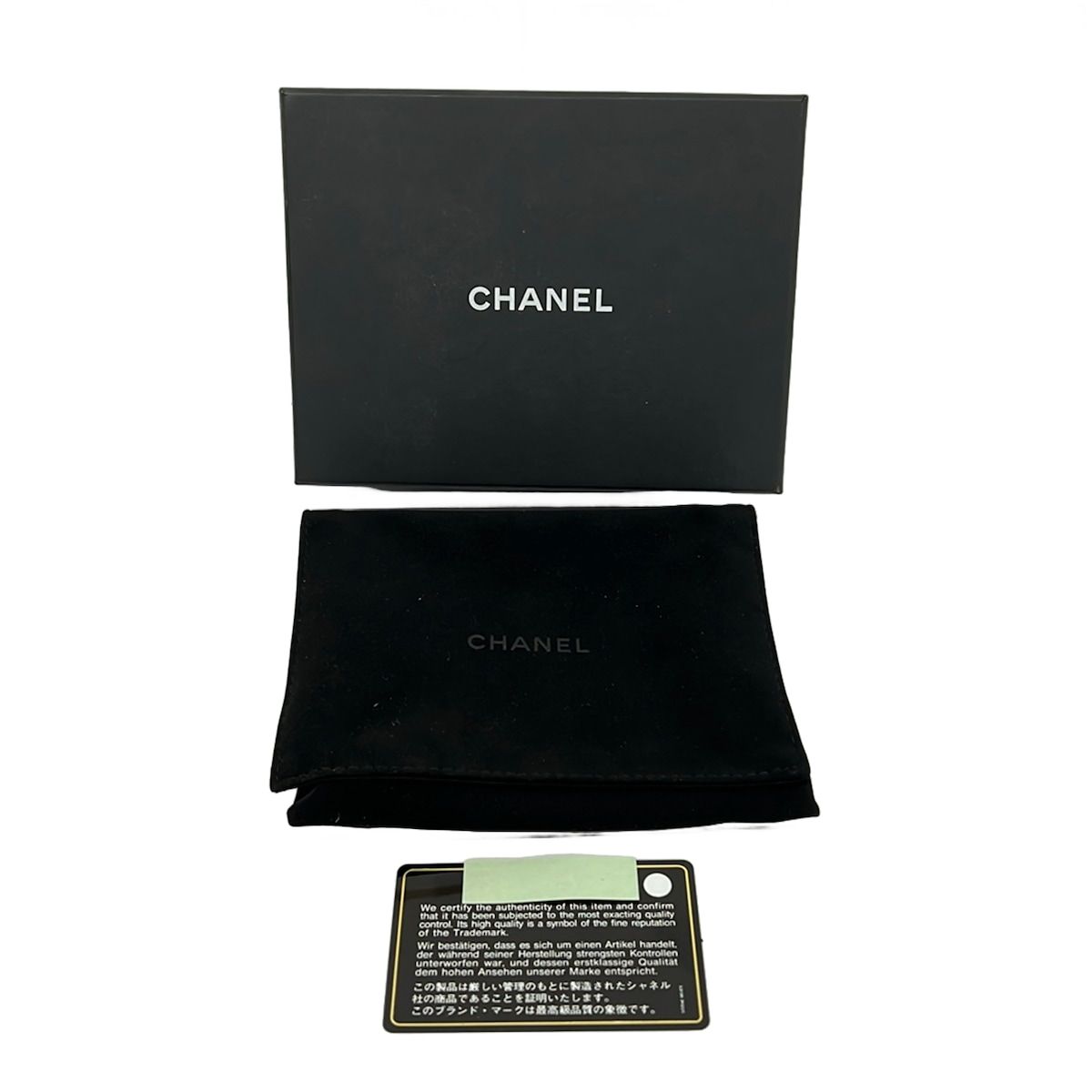 Chanel Trifold Wallet Classic Small Flap Walletmatelasse Pink Gold — view 6