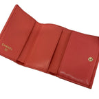 Chanel Trifold Wallet Classic Small Flap Walletmatelasse Pink Gold — view 3