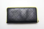 Chanel 27 Quilted GD Leather Zip Around Wallet — view 2