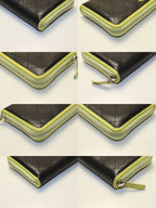 Chanel 27 Quilted GD Leather Zip Around Wallet — view 8