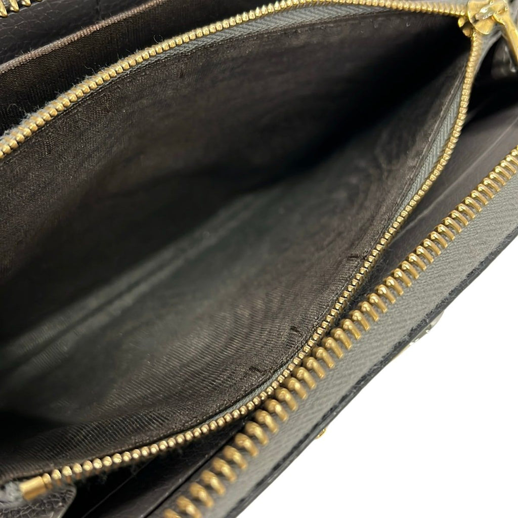 Gucci Wallet Zumi Gray Zip Around Leather — view 4