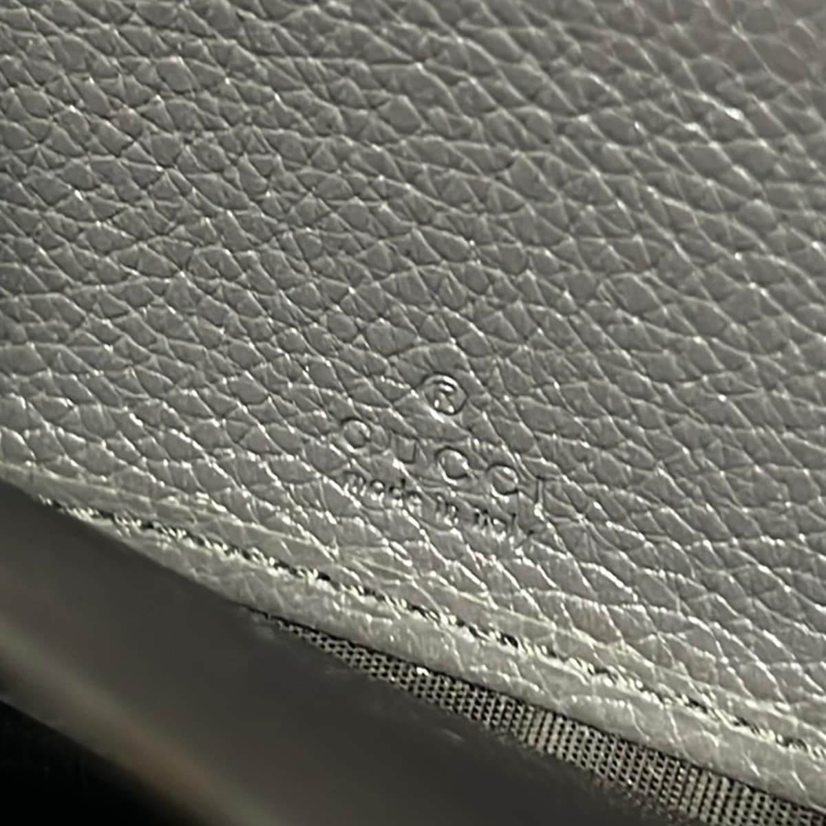 Gucci Wallet Zumi Gray Zip Around Leather — view 5